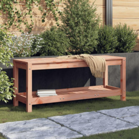 Garden Bench 108x35x45 cm Solid Wood Douglas