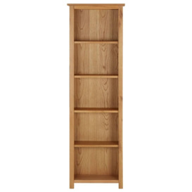 Bookcase 52x22.5x170 cm Solid Oak Wood - thumbnail 2