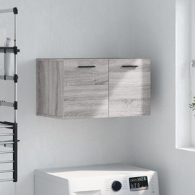 Wall Cabinet Grey Sonoma 60x36.5x35 cm Engineered Wood