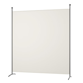 Folding Room Divider 1/4 Panel Freestanding Wall Privacy Screen Protector - thumbnail 1