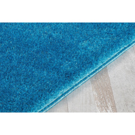 Super Soft Fluffy Thick Pile Shimmer Shaggy Area Rugs - thumbnail 3
