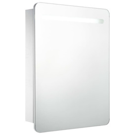 LED Bathroom Mirror Cabinet 60x11x80 cm - thumbnail 2