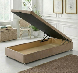 Regent 3ft Single Ottoman Storage Divan Bed Base End Lift