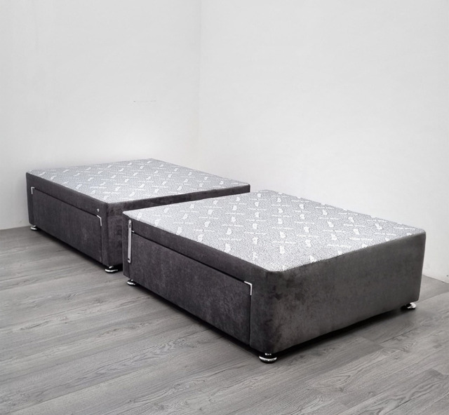 Split Platform Top Divan Bed Base Only - image 1