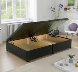 Regent 4ft 6in Double Ottoman Storage Divan Bed Base Side Lift