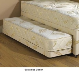 Rio 6ft Super King Size Zip Link Bed with Orthopaedic Mattress - thumbnail 3