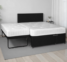 Windsor 4ft 6in Double Guest Bed with Pull Out Trundle and Mattresses - thumbnail 1