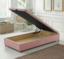 Regent 2ft 6in Small Single Ottoman Storage Divan Bed Base End Lift