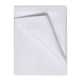 Belledorm 400 Count Egyptian Cotton Flat Sheet - White - Single