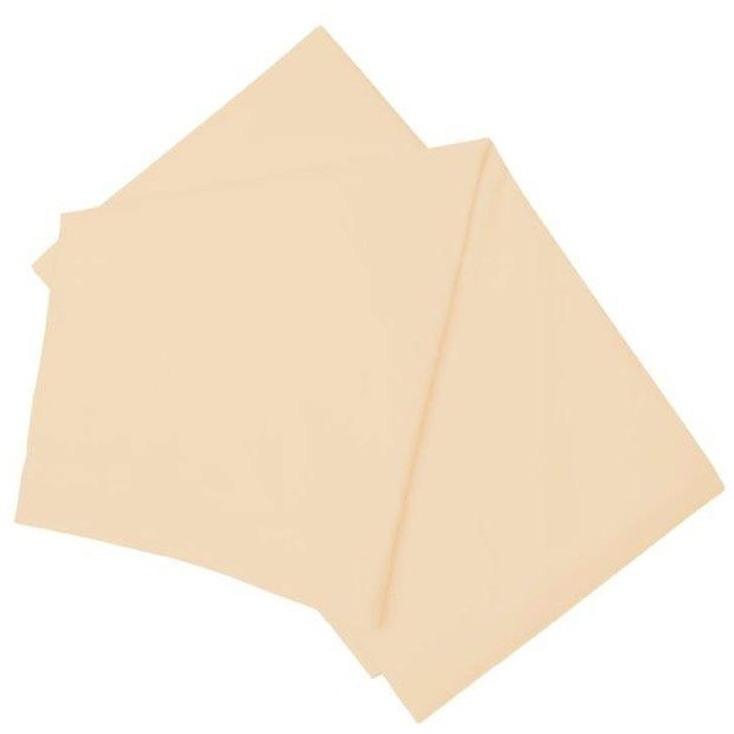 Belledorm 200 Count Flat Sheet - Cream - Single
