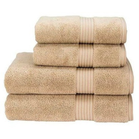 Christy Supreme Bathroom Towel - Stone - Bath Sheet - Stone