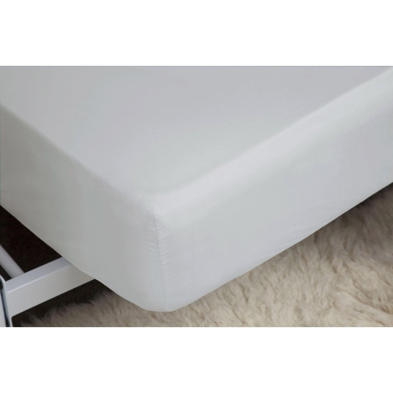 Belledorm 200 Count Fitted Sheet - Cloud - King