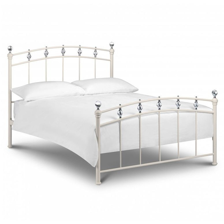 Julian Bowen Sophie Crystal Bed - Double, Single/Double/King