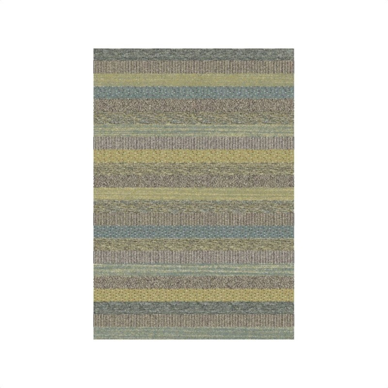 Mastercraft Woodstock Heatset Twist Rug 032 - 0743/5342 - Blue/Green - 240 x 340cm