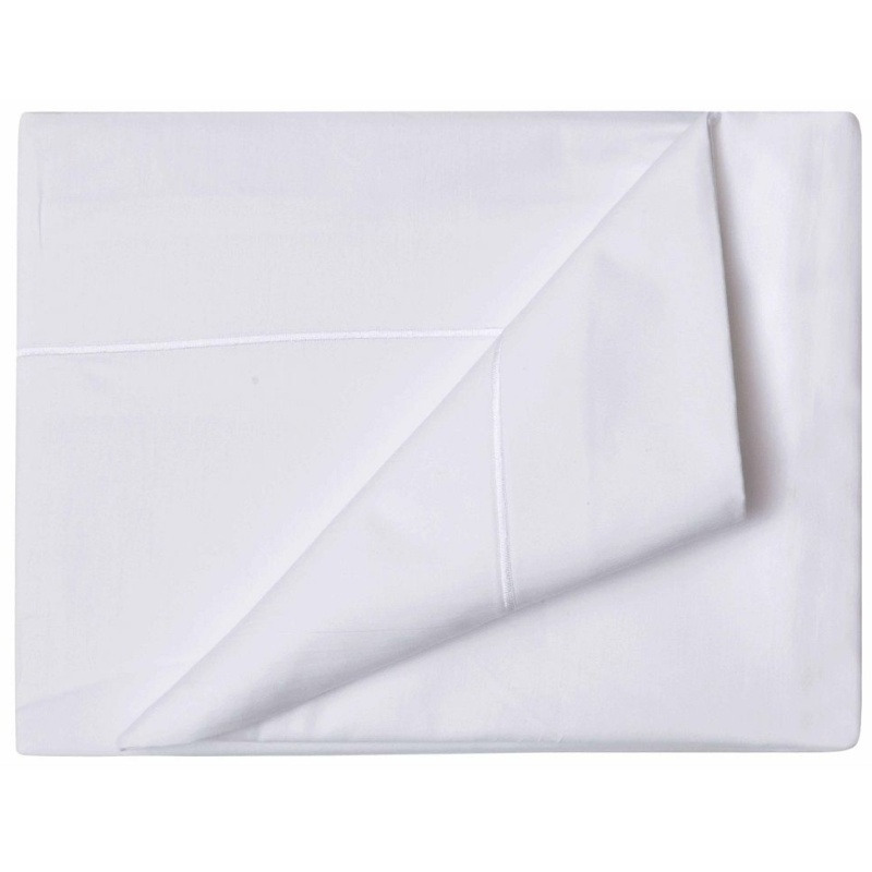 Belledorm 500 Count Flat Sheet - White - King / Super King