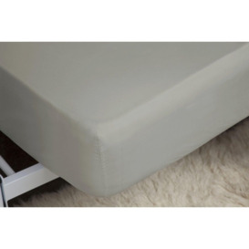 Belledorm 500 Count Fitted Sheet - Platinum - Single