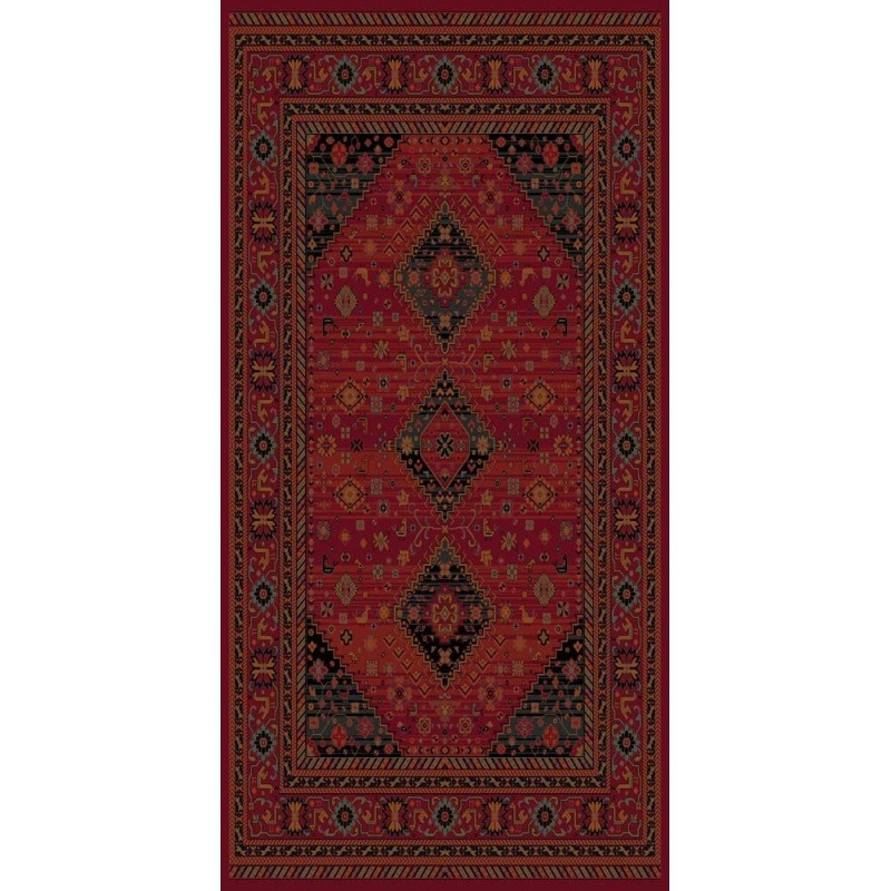 Mastercraft Kashqai 4345/300 Rug - Red - 135x200cm