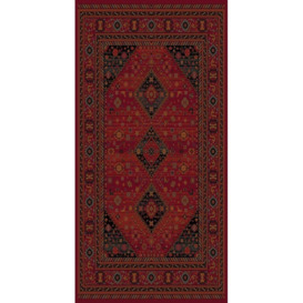 Mastercraft Kashqai 4345/300 Rug - Red - 135x200cm