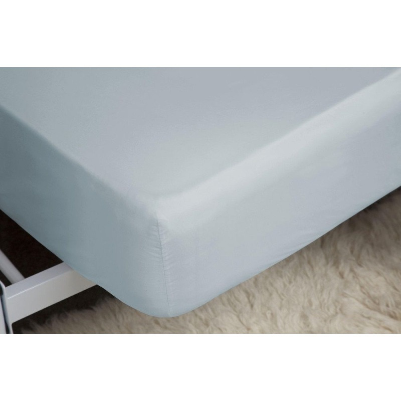 Belledorm 200 Count Extra Deep Fitted Sheet - Duck Egg - King