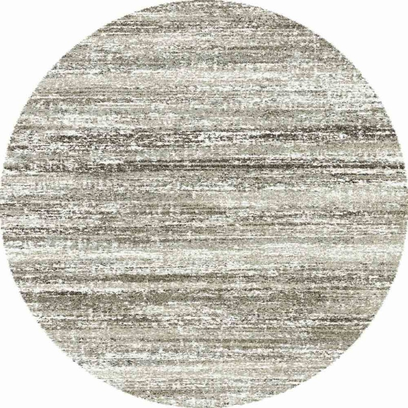 Mastercraft 023-0094/6828 Mehari Round Rug - Beige - 120cm Circle