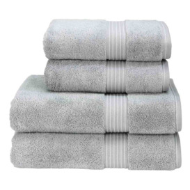 Christy Supreme Bathroom Towel - Silver - Guest