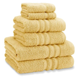 Catherine Lansfield Zero Twist Towel - Ochre - Sheet