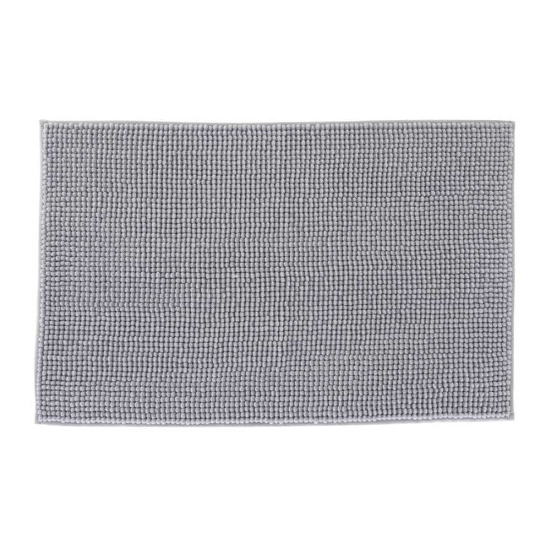 Catherine Lansfield Bobble Bath Mat 50 x 80cm - Silver