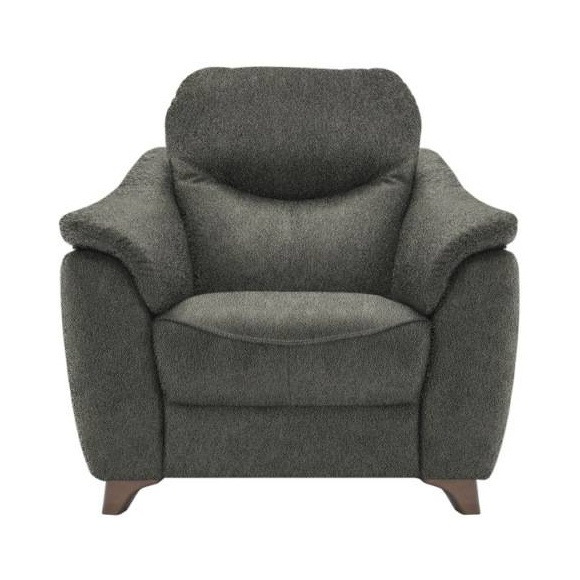 G Plan Jackson Recliner Chair - Manual Recliner - Leather - Grade N