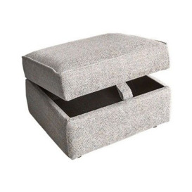 Paulina Fabric Storage Footstool - Fabric Grade I