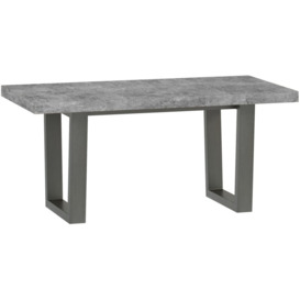 Brooklyn Rectangular Coffee Table - Stone Effect