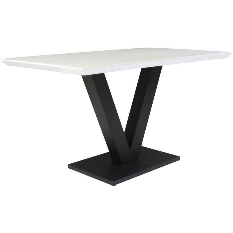 Downtown Manhattan Dining Table White Gloss