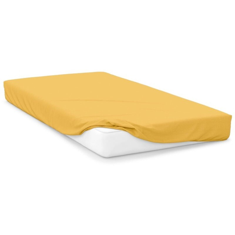 Belledorm 200 Count Fitted Sheet - Saffron - Single