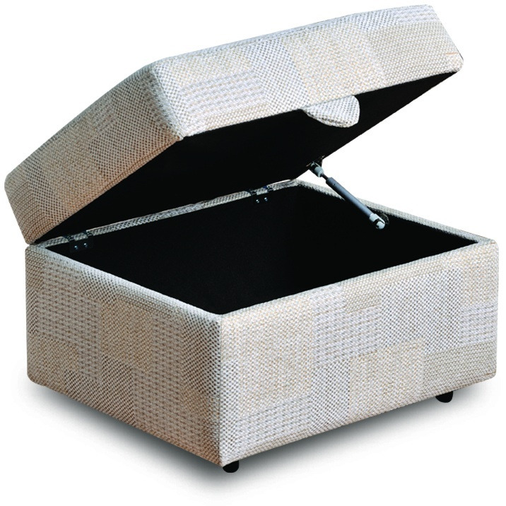 Celebrity Storage Footstool - Leather