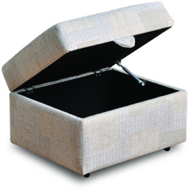 Celebrity Storage Footstool - Leather