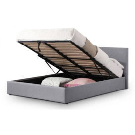 Julian Bowen Rialto Lift-Up Storage Fabric Bed - Double