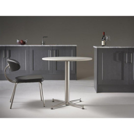 Hnd Cortina Round Kitchen Table - 60cm Diameter - C3, Stainless Steel - thumbnail 3