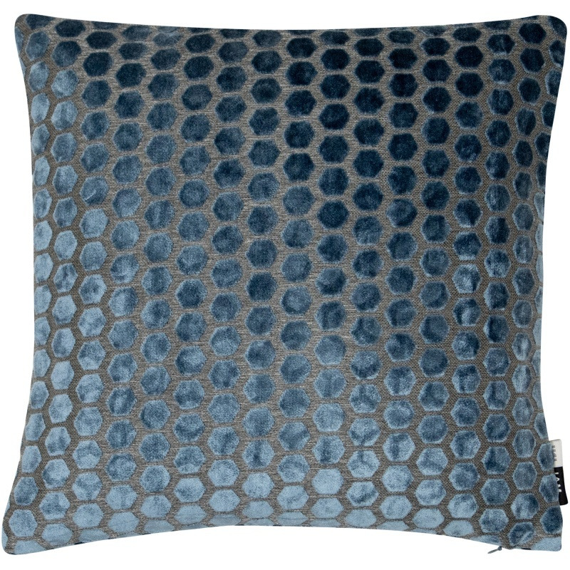 Malini Jorvik Cushion 43cm x 43cm - Blue