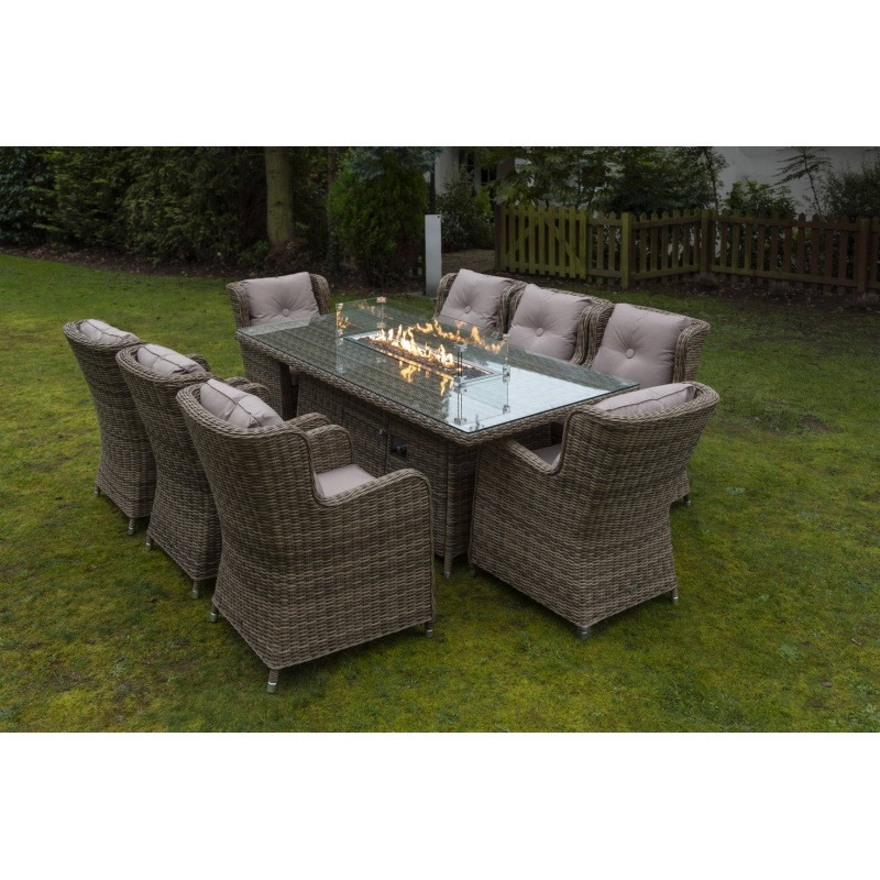 Rattan Seville Seater Garden Dining Set Leisuregrow Seville Lounge