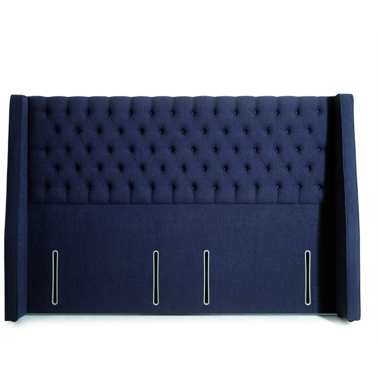 Hypnos Vienna Euro Wide Winged Headboard - 75cm Small Single - Standard Fabric