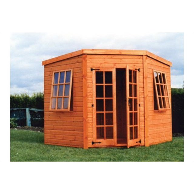 Shaws For Sheds Silverwood Corner Summerhouse - 7ft x 7ft