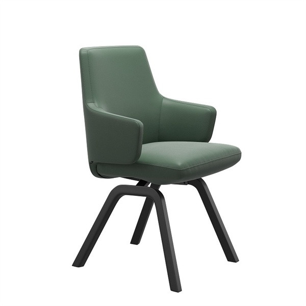 Stressless Vanilla Low Back D200 Dining Chair With Arms - Fabric