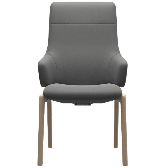Stressless Chilli High Back D100 Dining Chair With Arms - Paloma Leather