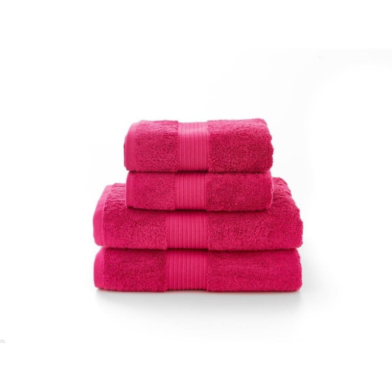 "Deyongs Bliss Bathroom Towels Magenta - Face, Cotton - [""Pink""]" - image 1