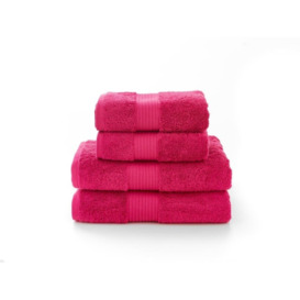 "Deyongs Bliss Bathroom Towels Magenta - Face, Cotton - [""Pink""]" - thumbnail 1