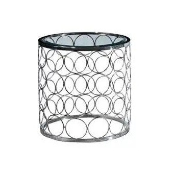 Bacall Round End Table