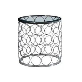 Bacall Round End Table
