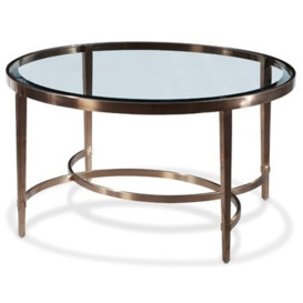 Ritz Round Glass Coffee Table