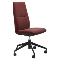 Stressless Mint High Back Home Office Chair - Batick Leather - thumbnail 2