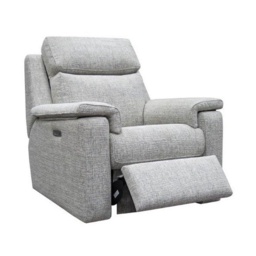 G Plan Ellis Recliner Chair - Fabric Grade B - Electric - thumbnail 1