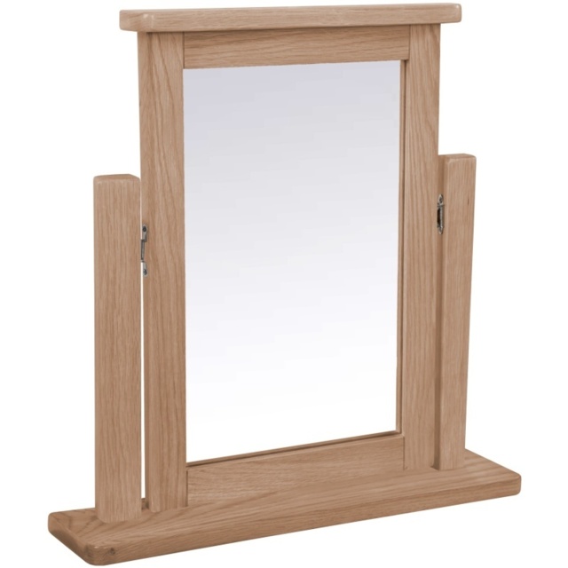 Cannes Dressing Table Swing Mirror - Oak